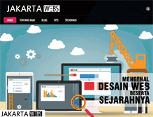 Tablet Screenshot of jakartawebs.com